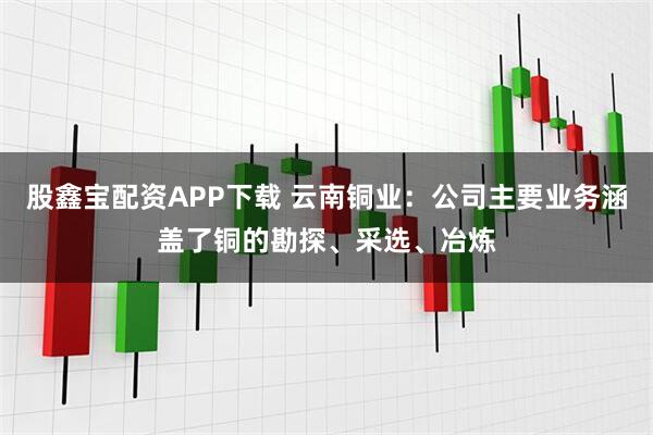 股鑫宝配资APP下载 云南铜业：公司主要业务涵盖了铜的勘探、采选、冶炼